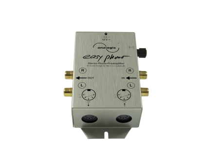 Analogis Easy Phono RIAA-steg med DIN och RCA i gruppen Hemmaljud / Förstärkare / RIAA-förstärkare hos BRL (320EASYPHONO)