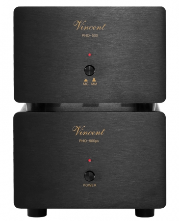 Vincent PHO-500 RIAA-steg med USB, svart i gruppen Hemmaljud / Tillbehör / Skivspelartillbehör hos BRL Electronics (320PHO500B)