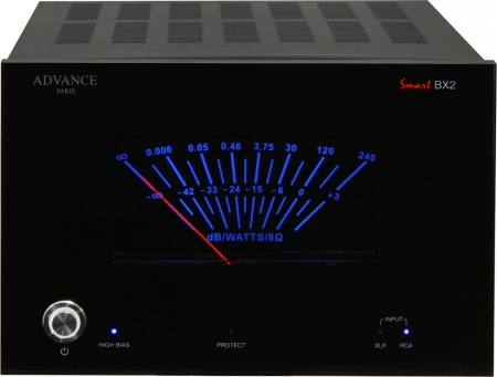 Advance Acoustic Smart BX2, midi-monoblock svart i gruppen Hemmaljud / Förstärkare / Stereoslutsteg hos BRL Electronics (320SMARTBX2B)