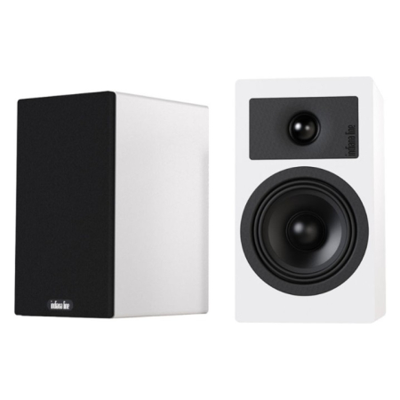 Indiana Line Tesi 2 stativhögtalare, vitt par i gruppen Nyheter hos BRL (322TESI2W)
