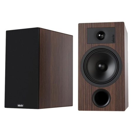 Indiana Line Tesi 3 stativhögtalare, mocha-trä par i gruppen Nyheter hos BRL (322TESI3M)