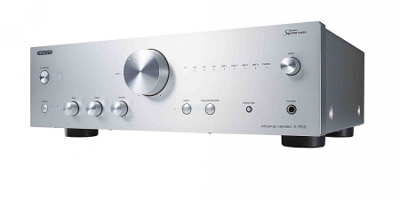 Onkyo A-9150 stereoförstärkare med DAC, silver i gruppen Hemmaljud / Förstärkare / Stereoförstärkare hos BRL Electronics (350A9150S)