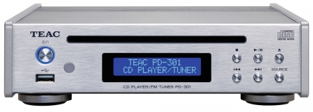 Teac PD-301DAB-X CD-spelare/radiodel, silver