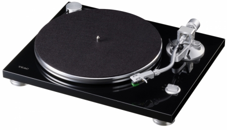 Teac TN-3B skivspelare med RIAA & USB ut, svart i gruppen Lyd til hjemmet / Hifi / Platespillere hos BRL Electronics (350TN3BB)