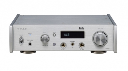 Teac UD-505 DAC/hörlursförstärkare, silver i gruppen Hemmaljud / Förstärkare / Stereoförsteg hos BRL Electronics (350UD505S)