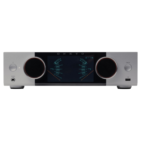 Onkyo Muse Y-50 streamingförstärkare, silver i gruppen Hemmaljud / Förstärkare / Stereoförstärkare hos BRL (350Y50S)