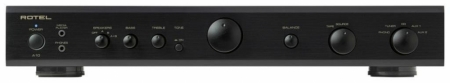 Rotel A10 förstärkare, svart i gruppen Hemmaljud / Förstärkare / Stereoförstärkare hos BRL Electronics (352A10B)