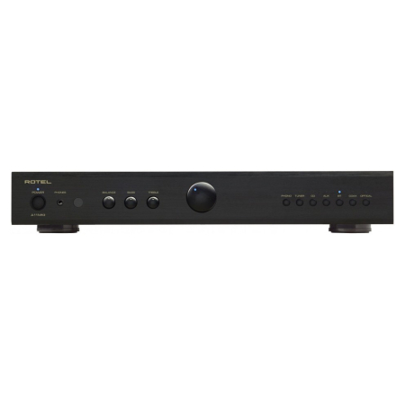 Rotel A11 MKII stereoförstärkare med DAC, svart i gruppen Hemmaljud / Förstärkare / Stereoförstärkare hos BRL (352A11MKIIB)
