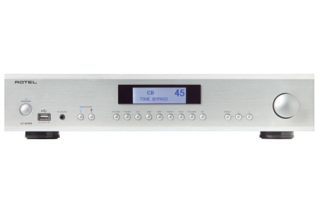 Rotel A14 MKII stereoförstärkare med DAC, RIAA-steg & MQA-stöd, silver i gruppen Hemmaljud / Förstärkare / Stereoförstärkare hos BRL Electronics (352A14MKIIS)