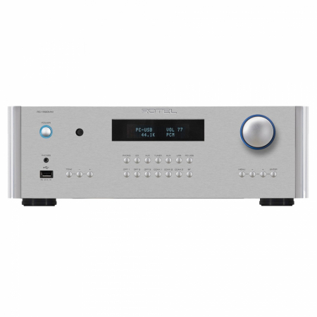 Rotel RC1590 MKII stereoförsteg med DAC, RIAA-steg & MQA-stöd, silver i gruppen Hemmaljud / Förstärkare / Stereoförsteg hos BRL Electronics (352RC1590MKIIS)