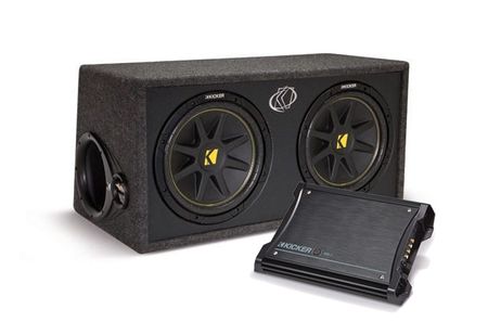 Kicker baspaket 2x12' och ZX3001 monoblock i gruppen Paketlösningar / Paket för bilen / Baspaket hos BRL (40010DC122PKT3)