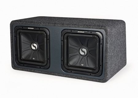 Kicker 11DS12L32, 2x12' - Utgående! i gruppen Billjud / Bas / Passiv baslåda hos BRL (40011DS12L32)