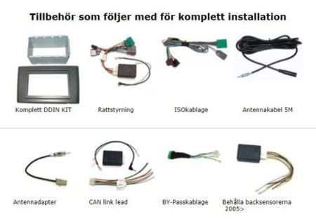 Volvo XC90, installationskit i gruppen Billjud / Vad passar i min bil / Volvo / Volvo XC90 / Volvo XC90 2003-2014 hos BRL Electronics (400FKSXC90)