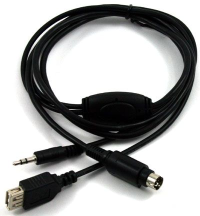 GROM 35USB, AUX & USB i gruppen Lyd til hjemmet / Kabler / 3.5mm kabel hos BRL Electronics (400GROMC35USB)