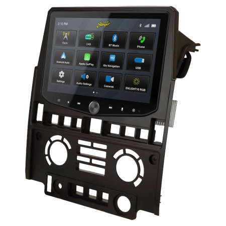 Stinger HORIZON10 iX210E-LR1, 10-tums bilstereo till Land Rover Defender 2007-2016 i gruppen Billjud / Vad passar i min bil / Land Rover / Defender hos BRL (400IX210ELR1)