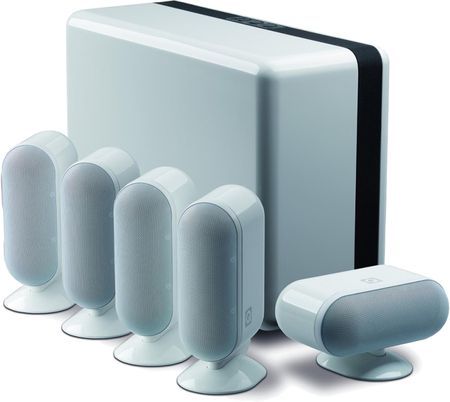 Q Acoustics 7000 5.1 Vit pianolack i gruppen Paketlösningar / Paket för hemmet / Högtalarpaket hem hos BRL (400QA7805)