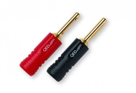 QED Screwloc ABS 4-pack bananpluggar i gruppen Hemmaljud / Kablar / Kontakter hos BRL (400QE1880)
