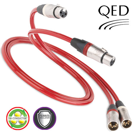 Qed Reference Analog XLR 40 i gruppen Hemmaljud / Kablar / Analog kabel hos BRL Electronics (400QE32XLR40)