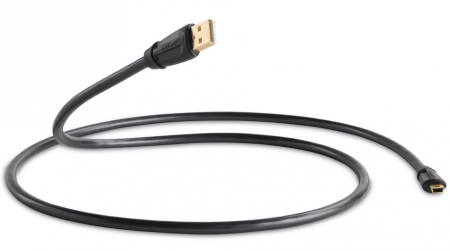 Qed Performance USB A-B Mini i gruppen Hemmaljud / Kablar / Digital kabel hos BRL Electronics (400QE70USBAB)