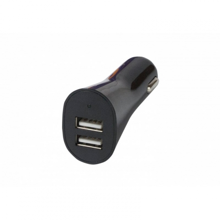 iSimple USB billaddare med två portar i gruppen Billjud / Smartphone i bil / Tillbehör för mobilen hos BRL Electronics (403IS4724BK)