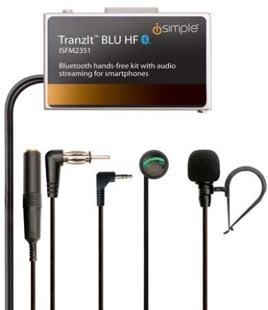 iSimple Tranzit BLU HF Blåtandssändare i gruppen Billjud / Smartphone i bil / Bluetooth i bilen hos BRL Electronics (403ISFM2351)