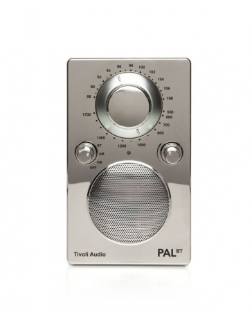 Tivoli Audio PAL BT, FM-radio med Bluetooth, krom i gruppen Paketlösningar / Paket för hemmet / Microstereo hos BRL Electronics (404TAPALBTG2CH)