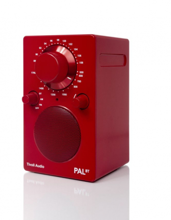 Tivoli Audio PAL BT, FM-radio med Bluetooth, röd i gruppen Paketlösningar / Paket för hemmet / Microstereo hos BRL Electronics (404TAPALBTG2R)