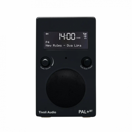 Tivoli Audio PAL+ BT (gen. 2), DAB/FM-radio med Bluetooth, svart i gruppen Pakkeløsninger / Pakker for hjemmet / Mikrostereo hos BRL Electronics (404TAPPBTG2B)