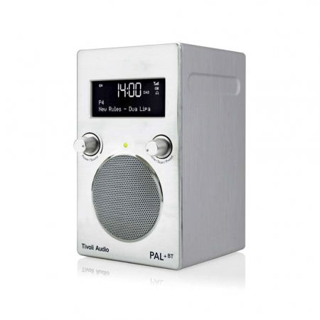 Tivoli Audio PAL+ BT (gen. 2), DAB/FM-radio med Bluetooth, krom i gruppen Paketlösningar / Paket för hemmet / Microstereo hos BRL Electronics (404TAPPBTG2CH)