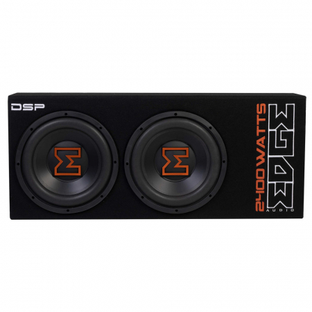 EDGE EDBX12TADSP-E3, aktiv portad 2x12 tums baslåda 800W RMS, returexemplar i gruppen Billjud / Bas / Aktiv baslåda hos BRL (405EDBX12TADSPE3B1)