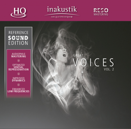 Inakustik Great Voices vol. II HQCD i gruppen Hemmaljud / Tillbehör / Skivor hos BRL Electronics (406INA130004)