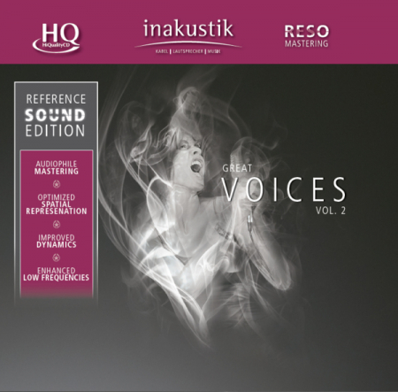 Inakustik Great Voices vol. II HQCD i gruppen Hemmaljud / Tillbehör / Skivor hos BRL (406INA130004)