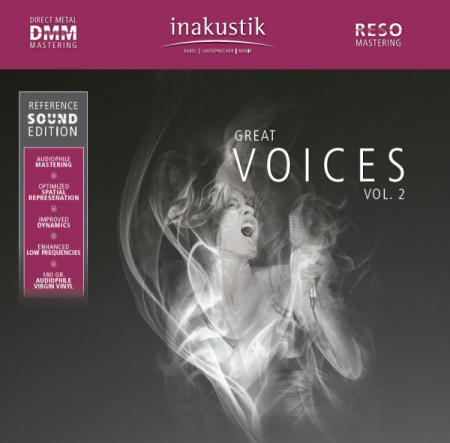 Inakustik Great Voices vol.II 180 grams LP i gruppen Hemmaljud / Tillbehör / Skivor hos BRL Electronics (406INA130005)