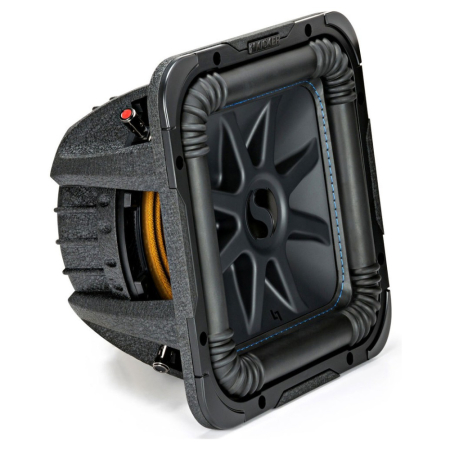 Kicker Solo-Baric L7S122, fyrkantigt 12 tums baselement, 2x2 ohm i gruppen Billjud / Bas / Baselement hos BRL (41044L7S122)