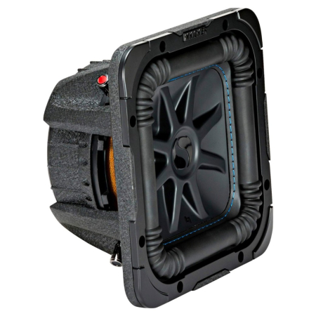 Kicker Solo-Baric L7S84, fyrkantigt 8 tums baselement, 2x4 ohm i gruppen Billjud / Bas / Baselement hos BRL (41044L7S84)