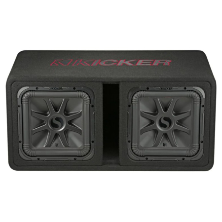 Kicker Solo-Baric DL7R122, 2x12 tums baslåda, 2 ohm i gruppen Billjud / Bas / Passiv baslåda hos BRL (41045DL7R122)