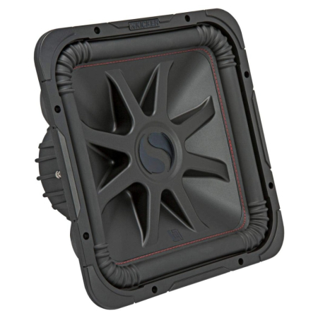 Kicker Solo-Baric L7R154, fyrkantigt 15 tums baselement, 2x4 ohm i gruppen Billjud / Bas / Baselement hos BRL (41045L7R154)