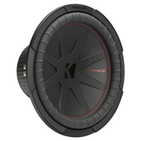 Kicker CompR CWR122, 12 tums baselement, 2x2 ohm i gruppen Billjud / Bas / Baselement hos BRL (41048CWR122)
