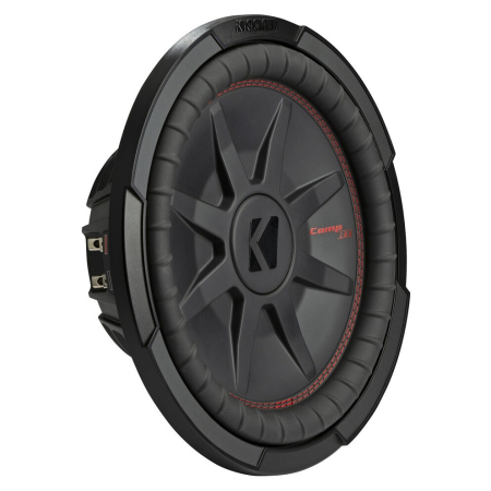 Kicker CompRT CWRT122, 12 tums baselement, 2x2 ohm i gruppen Billjud / Bas / Baselement hos BRL (41048CWRT122)