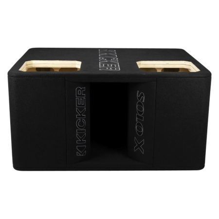Kicker SoloX DUL7X12, dubbel tom baslåda för 12 tums SoloX i gruppen Billjud / Bas / Tom baslåda hos BRL (41049DUL7X12)