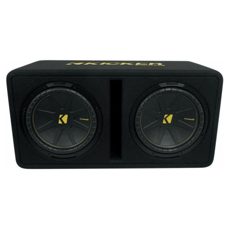 Kicker CompC DCWC122, portad 2x12 tums baslåda, 2 ohm i gruppen Billjud / Bas / Passiv baslåda hos BRL (41050DCWC122)