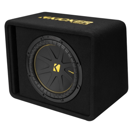 Kicker CompC VCWC124, portad 1x12 tums baslåda, 4 ohm i gruppen Billjud / Bas / Passiv baslåda hos BRL (41050VCWC124)