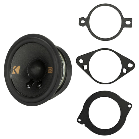 Kicker KSC2704C, 2.75 tums mellanregister, styck i gruppen Billjud / Bilhögtalare / Midbasar / Mellanregister hos BRL (41051KSC2704C)