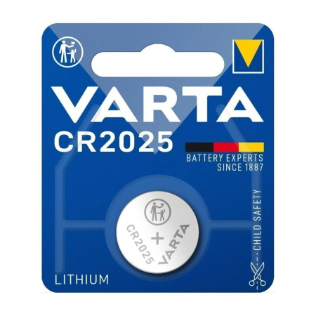 Varta CR2025, litiumknappcell 1-pack i gruppen Nyheter hos BRL (418VCR2025)