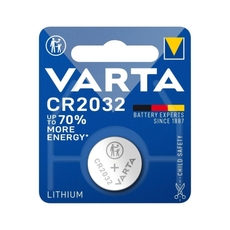 Varta CR2032, litiumknappcell 1-pack i gruppen Nyheter hos BRL (418VCR2032)