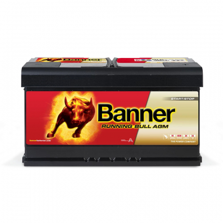 Banner Running Bull AGM 850A 92Ah i gruppen Billyd / Tilbehør / Batterier hos BRL Electronics (420BANNER92)