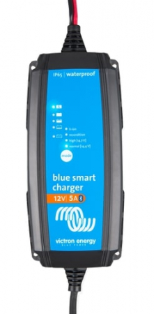 Victron Blue Smart IP65 batteriladdare 5A, 12v i gruppen Billjud / Tillbehör / Batteriladdare  hos BRL Electronics (421VBSIP65125)