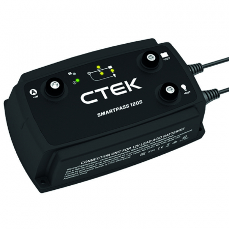 CTEK Smartpass 120S, avancerad strömfördelare i gruppen Billjud / Tillbehör / Batteriladdare hos BRL Electronics (42240678)