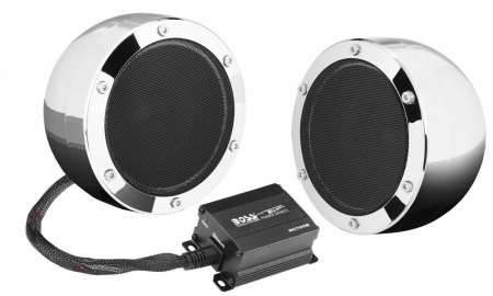 Boss Kromade Bluetooth-högtalare till ATV/MC i gruppen Billjud / Bilhögtalare / ATV-högtalare hos BRL Electronics (530MC720B)