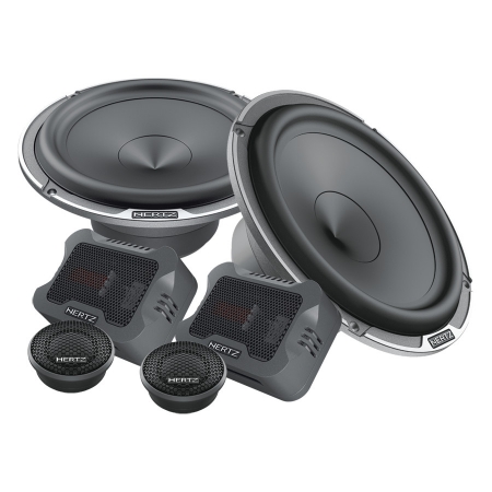 Hertz MPK 165.3 2-vägskitsystem med galler i gruppen Billjud / Vad passar i min bil / Volvo / Volvo XC70 / Volvo XC70 2007-2011 / Byta högtalare XC70 2007-2011 hos BRL (540MPK1653)
